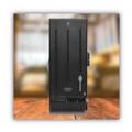 Cutlery Dispensers | Dixie SSSD120 SmartStock 10 in. x 8.75 in. x 24.75 in. Utensil Spoon Dispenser - Translucent Black (1/Carton) image number 1