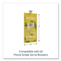 Tea | FLAVIA 48022 0.11 oz. Pouch The Bright Tea Co. Freshpack - Lemon (100/Carton) image number 2