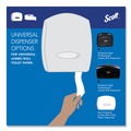 Toilet Tissues | Scott 07805 Essential 3.55 in. x 1000 ft. 2-Ply Septic Safe JRT Jumbo Roll Bathroom Tissue - White (12 Rolls/Carton) image number 8