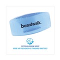 Toilet & Urinal Deodorizers | Boardwalk EBCP012I072M06AAS8000 Toilet Bowl Clip - Cotton Blossom Scent, Blue (12/Box) image number 3