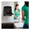Towel Dispensers | Tork 83TR 12.49 in. x 8.6 in. x 12.82 in. Compact Hand Towel Roll Dispenser - Smoke (1/Carton) image number 7