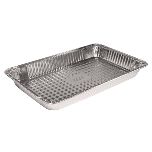 Perforated Roll & Hand Towels | Handi-Foil 402070 12.75 in. x 20.75 in. Full-Size Deep Aluminum Steam Table Pans (50/Carton) image number 0