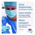 Cleaning Cloths & Wipes | Clorox Healthcare 35309 1 Ply 6.75 in. x 9 in. Unscented Bleach Germicidal Wipes - White (6/Carton) image number 7
