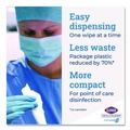 Cleaning Cloths & Wipes | Clorox Healthcare 31424 6.75 in. x 9 in. 1-Ply Individual Bleach Germicidal Wipes - Unscented White (6/Carton) image number 7