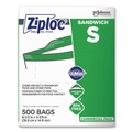 Resealable Bags | Ziploc 373953 Ziploc Resealable Sandwich Bags (500/Carton) image number 3