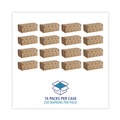 Perforated Roll & Hand Towels | Boardwalk B6210 9 in. x 9-9/20 in. Singlefold Paper Towels - Natural (16/Carton) image number 3