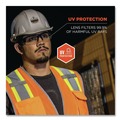 Safety Glasses | Ergodyne 52000 Skullerz Dagr Nylon/Polycarb Safety Glasses - Black Frame/Clear Lens image number 3