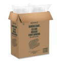 Food Containers & Lids | Dart C99HT1 Showtime 5.1 in. x 9.9 in. x 3.5 in. 29.9 oz. Hinged Plastic Hoagie Containers - Clear (200/Carton) image number 2