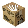 Disposable Knives | Dixie PKM21 Mediumweight Plastic Knives - White (1000/Carton) image number 2