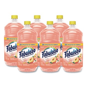 Fabuloso 61046751 56 oz. Bottle Multi-Use Cleaner - Peach Scent (6/Carton)