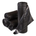 Low-Density Trash Bags | Inteplast Group WSL3036HVK 30 gal. 0.58 mil 30 in. x 36 in. Institutional Low-Density Can Liners - Black (25 Bags/Roll, 10 Rolls/Carton) image number 0
