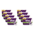 Perforated Roll & Hand Towels | Viva 56530 5.1 in. x 11 in. 1-Ply Signature Cloth Choose-A-Sheet Kitchen Roll Paper Towels - White (8/Carton) image number 0