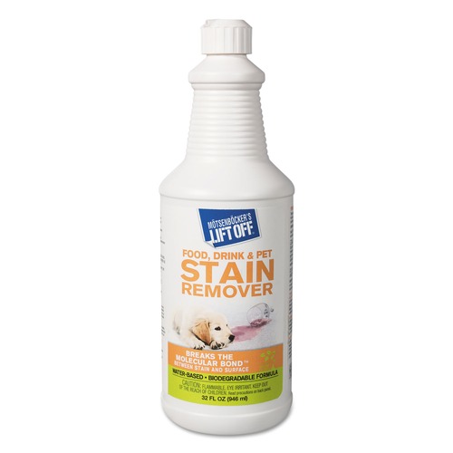 Carpet Cleaners | Motsenbocker's Lift-Off MTS 40503 32 oz Food/Beverage/Protein Stain Remover (6/Carton) image number 0