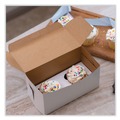 Bakery Boxes & Containers | SCT 1549 9 in. x 5 in. x 4 in. Standard Paper One-Piece Non-Window Bakery Boxes - White (250/Bundle) image number 1
