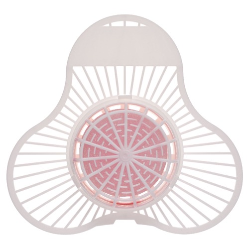 Toilet & Urinal Deodorizers | Fresh Products 4USPB-F-012I072M-20 4 oz. Para Urinal Screen with Deodorizer Block - Cherry Scent (1 Dozen) image number 0