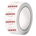 Labels | PM Company ICX90232528 0.75 in. X 7 in. Tamper Seal Label - Red/White (500/Roll, 4 Rolls/Carton) image number 0