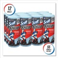 Perforated Roll & Hand Towels | Scott 75147 9.4 in. x 11 in. Standard Shop Towels - Blue (55/Roll 12 Rolls/Carton) image number 5