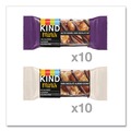 Meals & Snack Bars | KIND 27970 0.7 oz. Minis - Salted Caramel and Dark Chocolate Nut/Dark Chocolate Almond and Coconut (20/Pack) image number 1