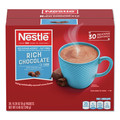 Cocoa | Nestle 12240821 0.28 oz No-Sugar-Added Hot Cocoa Mix Envelopes - Rich Chocolate (30/Box) image number 0