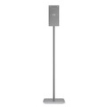 Hand Sanitizer Accessories | HON HONSTANDP8T 12 in. x 16 in. x 54 in. Hand Sanitizer Station Stand - Silver image number 2