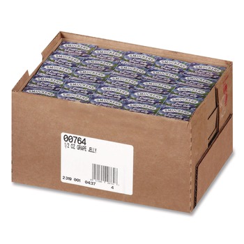 PRODUCTS | Smucker's 5150000764 0.5 oz. Jelly/Jam Plastic Portion Control Cups - Grape (200/Carton)