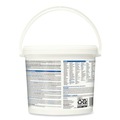 Cleaning Cloths & Wipes | Clorox Healthcare 30358 12 in. x 12 in. 1-Ply Bleach Germicidal Wipes - Unscented, White (110/Bucket) image number 1