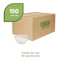 Food Containers & Lids | Eco-Products EP-SB32 32 oz. Renewable and Compostable Salad Bowls with Lids (150/Carton) image number 1