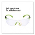 Eye Protection | 3M S1201SGAF Solus 1000-Series Safety Glasses - Black/Green Plastic Frame Clear Polycarbonate Lens image number 2