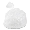 High-Density Trash Bags | Inteplast Group VALH2433N8 High-Density 16 Gallon 24 in. x 31 in. Commercial Can Liners - Clear (1000/Carton) image number 0