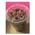 Cup Lids | Karat C-KC626TS-NH 12 oz. to 24 oz. Cold Cup No Hole Flat PET Lids - Clear (1000/Carton) image number 2