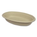 Food Containers & Lids | World Centric BO-SC-UBBS-LFP 18 oz 8 x 5.3 x 1.6 Fiber Paper Burrito Bowls - Natural (400/Carton) image number 1