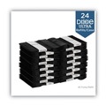 Disposable Forks | Dixie SSPFH51 SmartStock Series-O 6 in. Heavyweight Plastic Cutlery Forks Refill - Black (40/Pack, 24 Packs/Carton) image number 2