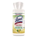 Cleaning Cloths & Wipes | LYSOL Brand 19200-49128 1-Ply 7 in. x 7.25 in. Disinfecting Wipes II - Fresh Citrus Scent, White (6/Carton) image number 3