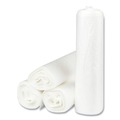 High-Density Trash Bags | Inteplast Group S243306N High-Density 16-gal. 6 Microns 24 in. x 33 in. Commercial Can Liners - Natural (1000/Carton) image number 3