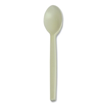 DISPOSABLE SPOONS | WNA EPS003 7 in. EcoSense Renewable Plant Starch Cutlery Spoon (50/Pack)