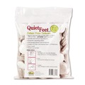 Surface Protectors | Master Caster 88847 Quiet Feet 1.25 in. Diameter Deluxe Noise Reducers - Circular Beige (100/Pack) image number 0