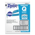 Resealable Bags | Ziploc 364957 7 in. x 7.75 in. 32 oz. Zipper Freezer Bags - Clear (300/Carton) image number 3