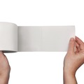 Toilet Tissues | Scott 56157 Essential 1-Ply Small Core High-Capacity Standard Roll Toilet Paper - White (36/Carton) image number 4