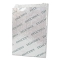 Food & Utility Bags | Bagcraft 300519 8 in. x 6 in. Foil/Paper/Honeycomb Insulated Bag - White (1000/Carton) image number 0