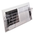 Air Vent & Register Products | Deflecto 51 10 x 3 x 5.5 Adjustable Sidewall Register Air Deflector - Clear image number 1