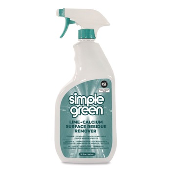 Simple Green 1710201200032 Lime Calcium Surface Residue Remover, 32 oz Spray Bottle, 12/Carton