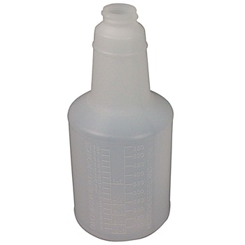 Impact 5024WG2492 24 oz. Plastic Bottles with Graduations - Clear (24/Carton)