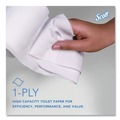 Toilet Tissues | Scott 07005 Essential 3.75 in. x 2300 ft. Septic Safe Coreless JRT - White (12 Rolls/Carton) image number 5