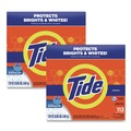 Laundry Detergents | Tide 80811557 129 oz HE Compatible Powder Laundry Detergent - Original Scent (2/Carton) image number 0