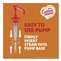 Creamers | Coffee-Mate 12323367 1.5 L Liquid Creamer Pump Bottle - Salted Caramel Chocolate (2/Carton) image number 6
