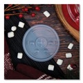 Food Containers & Lids | Dart 12SL 6 oz. to 14 oz. Plastic Lids for Foam Cups/Bowls/Containers - Translucent (1000/Carton) image number 5