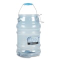 Ice Containers | San Jamar SI6000 6 Gallon Saf-T-Ice Tote -  Transparent Blue image number 1