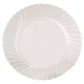 Plates | WNA WNA CW9180 9 in. Diameter Plastic Classicware Plates - Clear (18/Bag, 10 Bags/Carton) image number 0