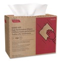 Perforated Roll & Hand Towels | Cascades PRO W615 9.75 in. x 16.75 in. 1-Ply Tuff-Job Spunlace Towels - White (6 Boxes/Carton) image number 1