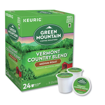 Green Mountain Coffee 5000355581 Coffee K-Cups - Vermont Country Blend (24/Box)